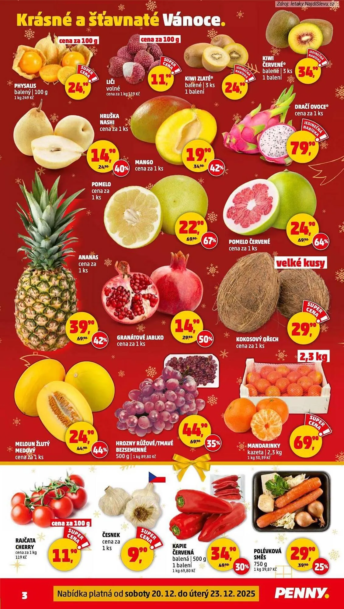 Penny Market leták - 20. prosince 23. prosince 2025 - Page 3