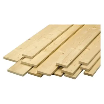 Rettenmeier Hoblované prkno sražené hrany smrk/jedle jakst.1 300 x 1,9 x 17,4 cm