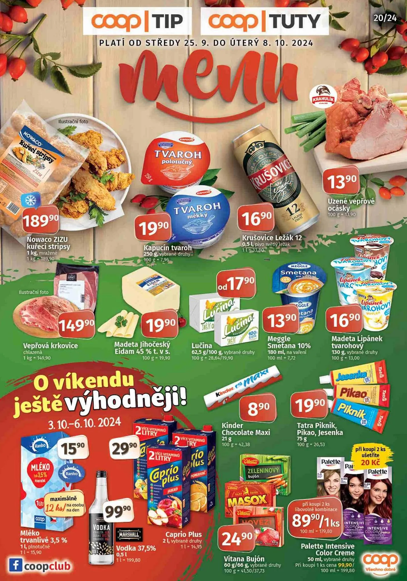 Konzum leták - 25. září 8. října 2024 - Page 1