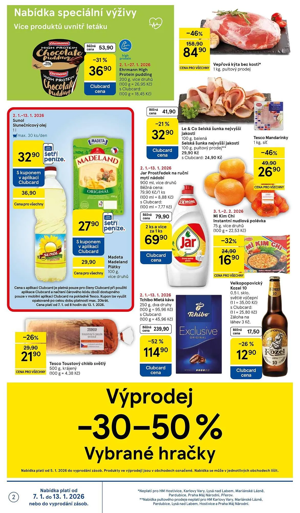 Tesco leták - 7. ledna 13. ledna 2026 - Page 2