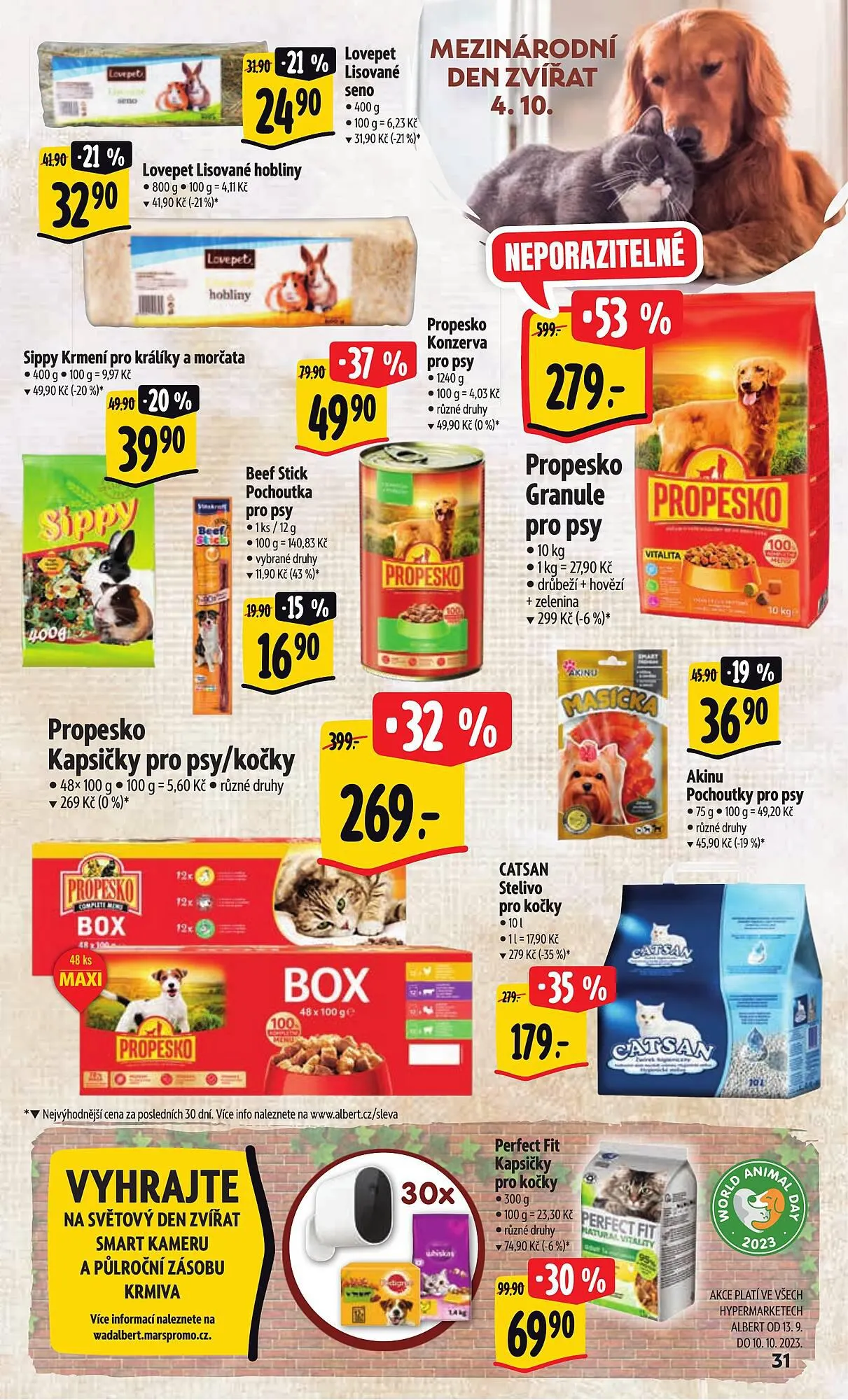 Albert Hypermarket leták - 27. září 3. října 2023 - Page 31