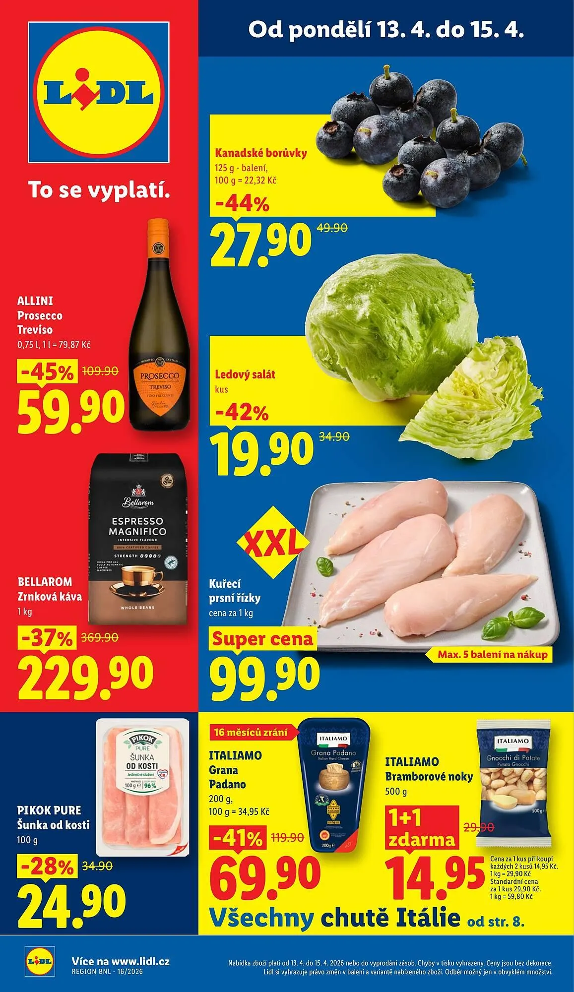 Lidl leták - 13. dubna 15. dubna 2026 - Page 1