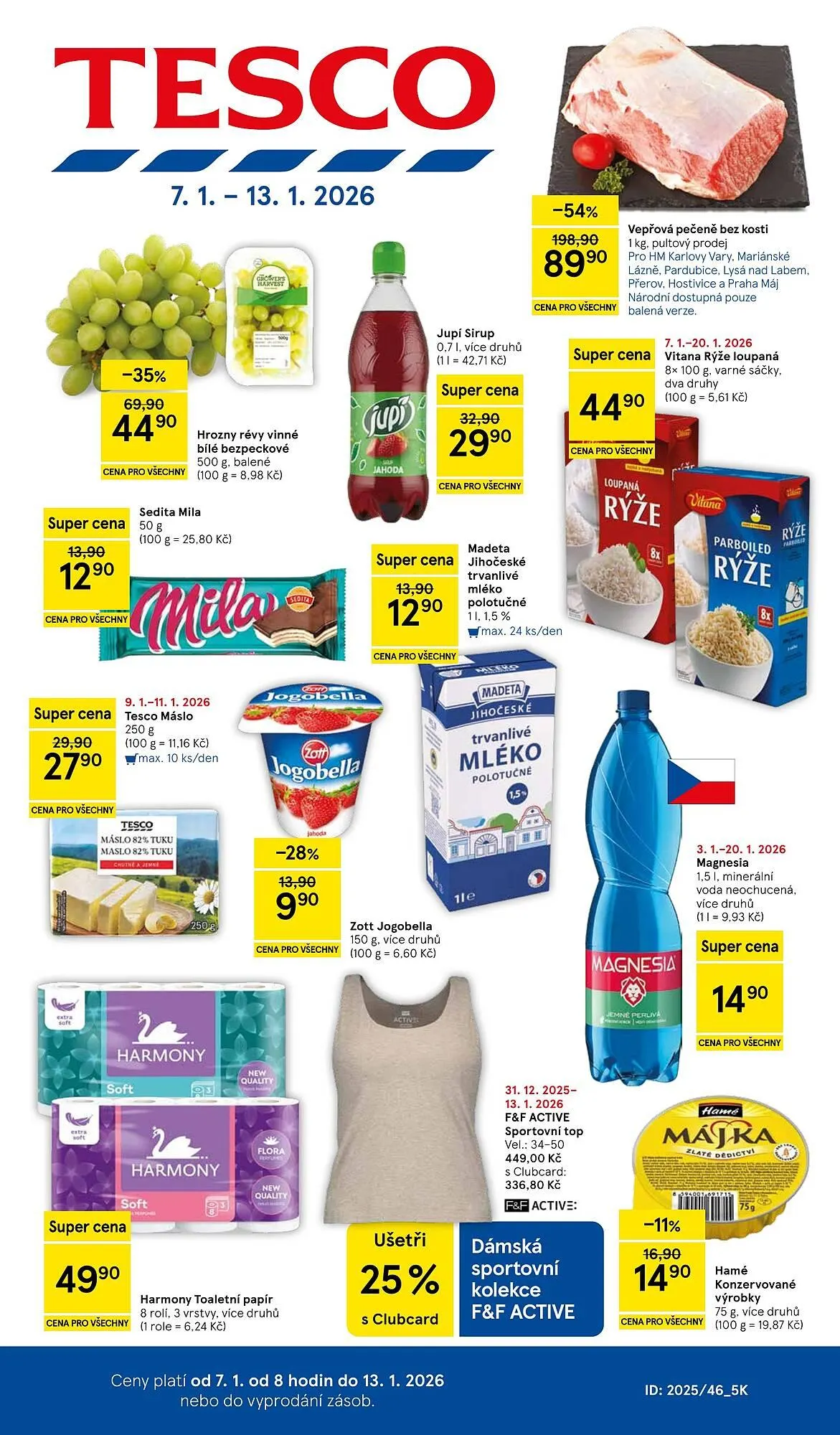 Tesco leták - 7. ledna 13. ledna 2026 - Page 1