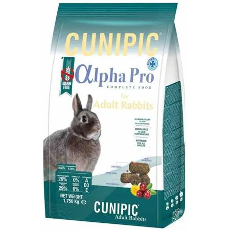 Cunipic Alpha Pro Rabbit Adult - králík dospělý 1,75 kg