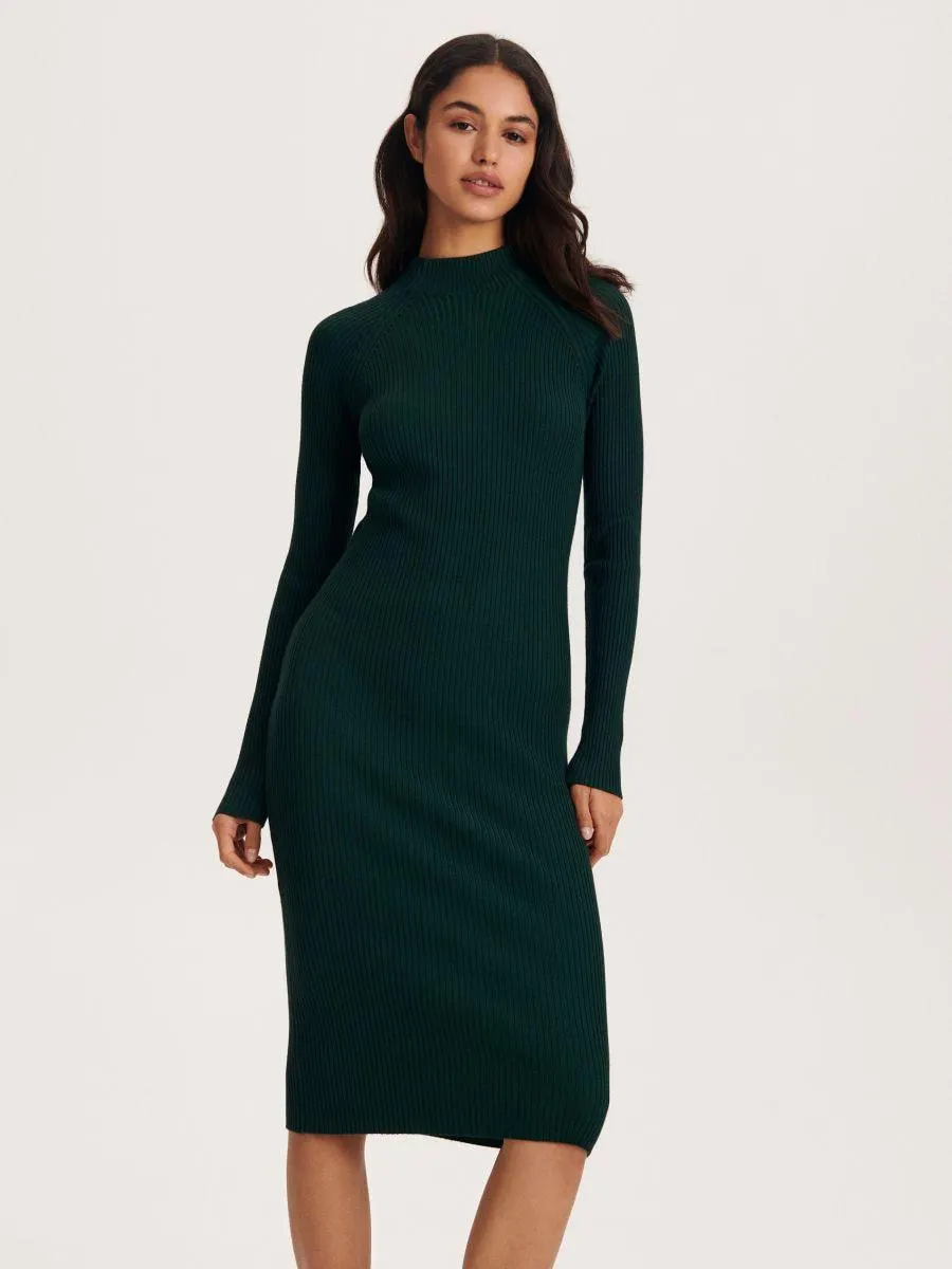 Pleteninové midi šaty