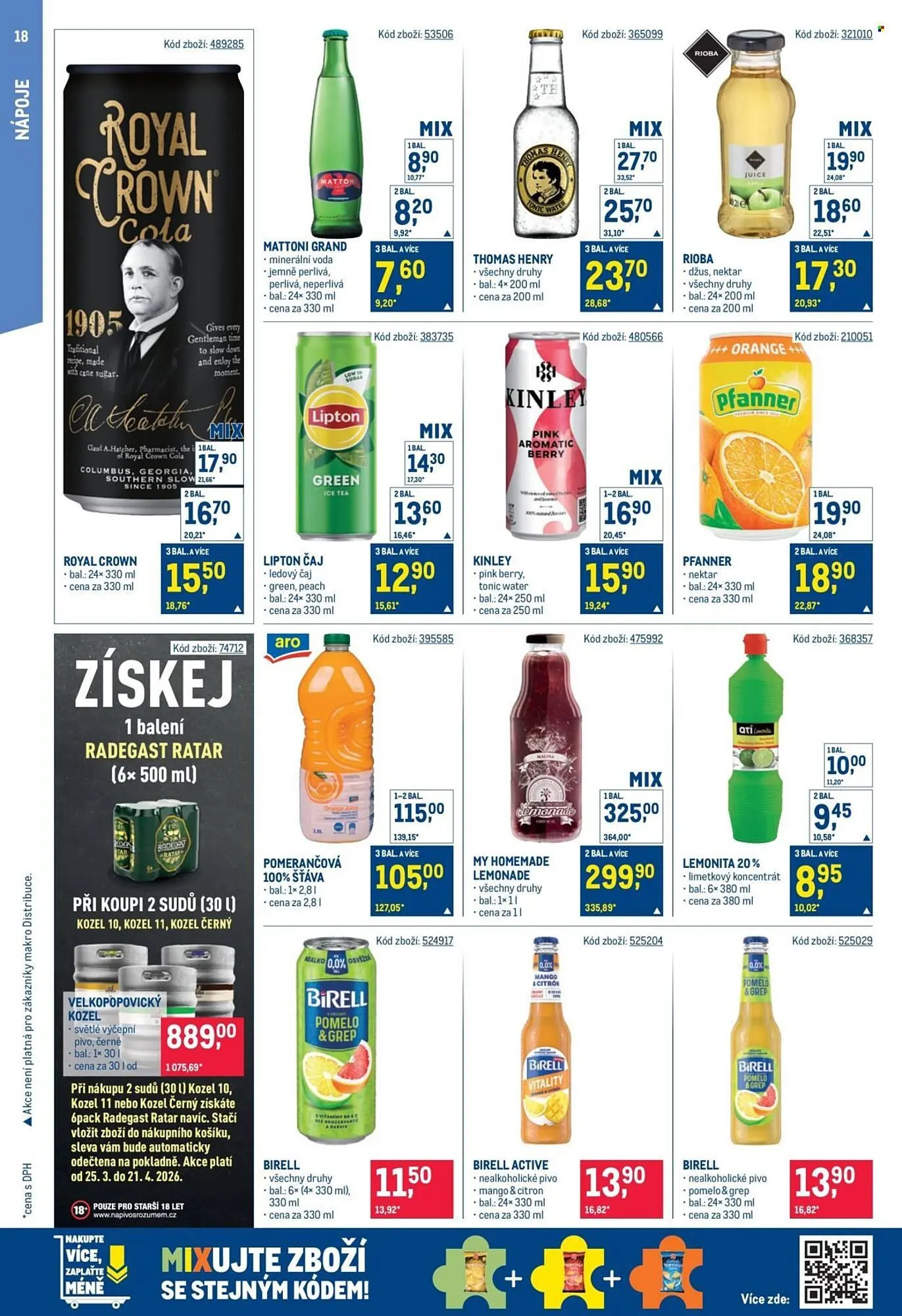 Makro leták - 25. března 7. dubna 2026 - Page 18