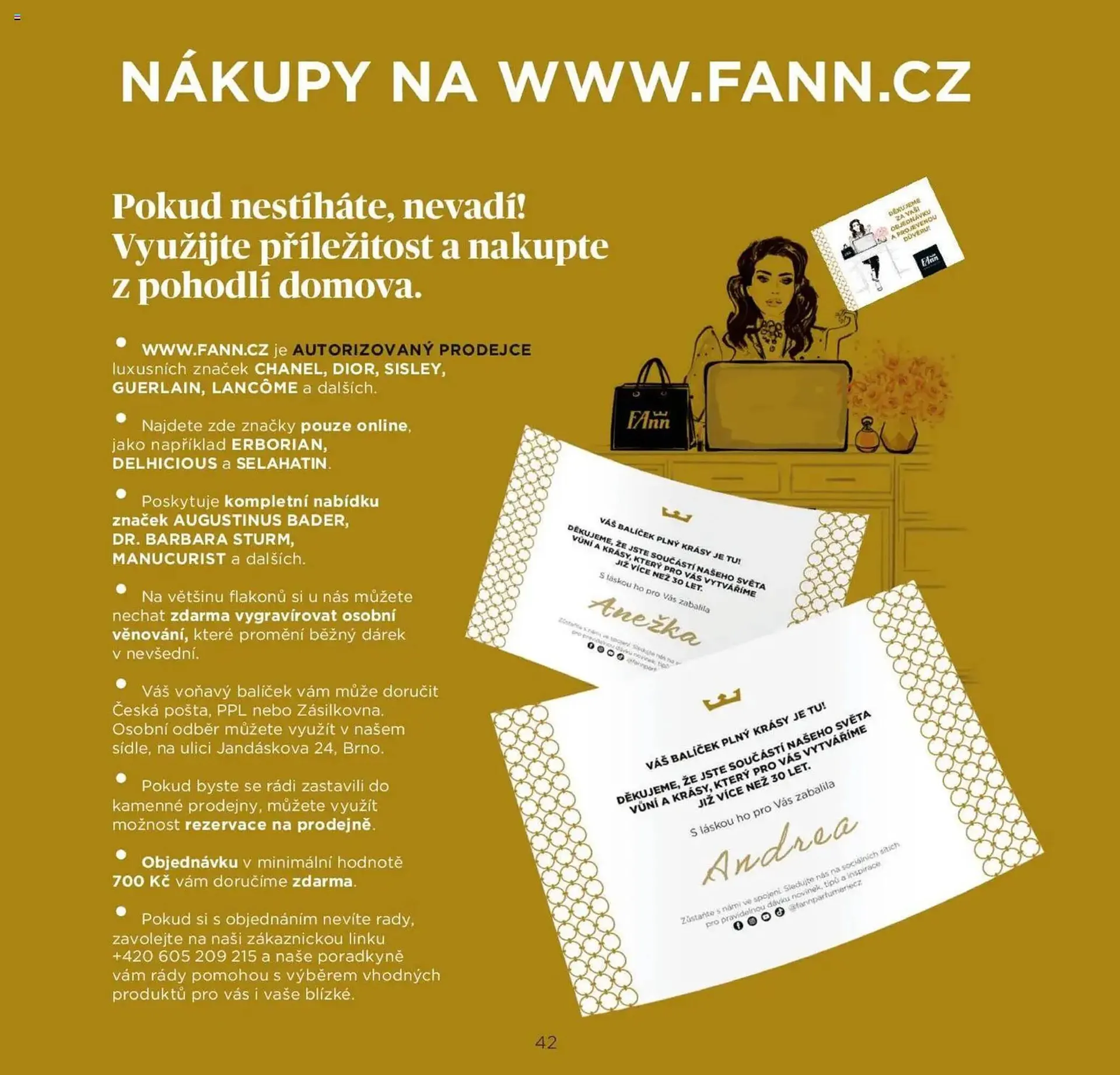 Fann Parfumerie leták - 30. října 31. prosince 2025 - Page 42
