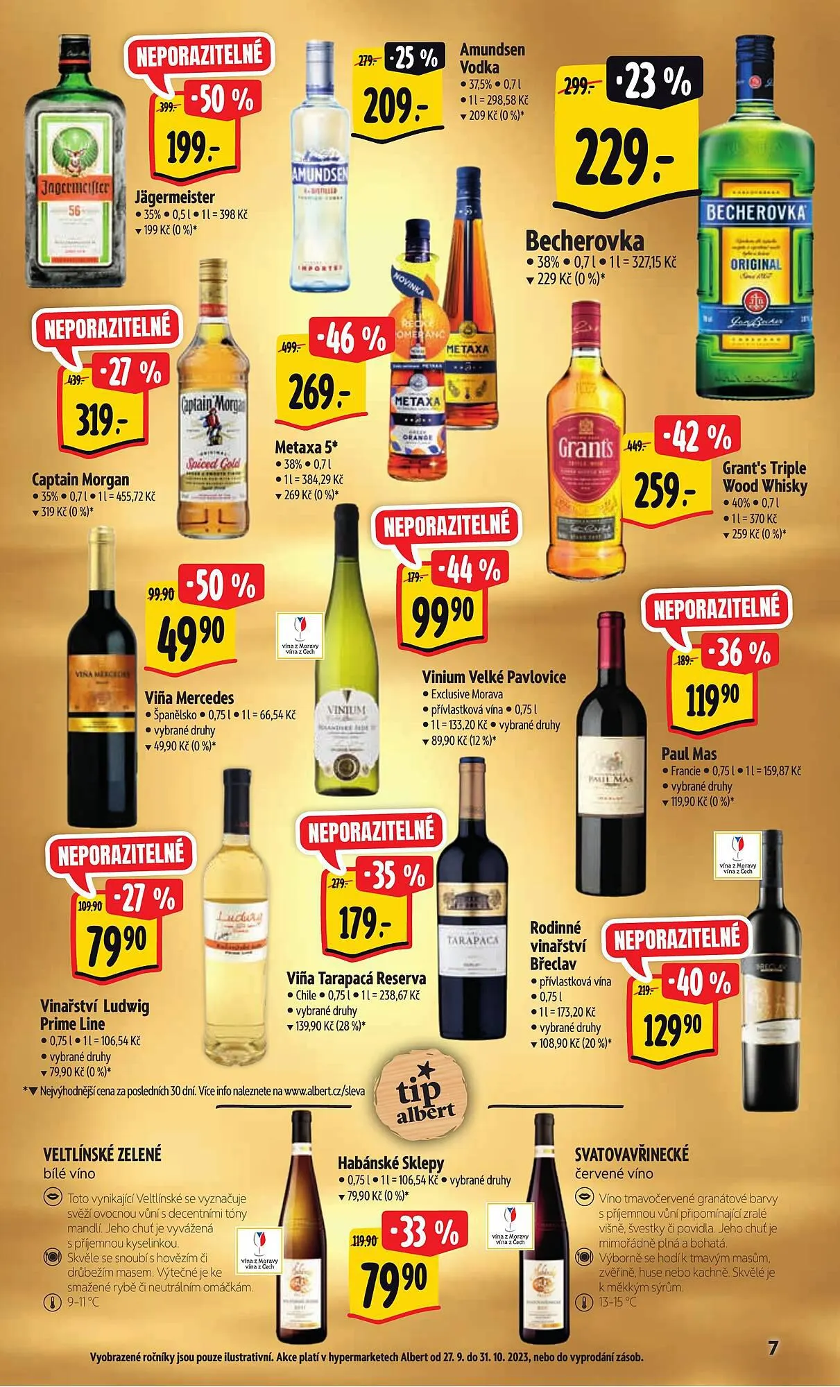 Albert Hypermarket leták - 27. září 3. října 2023 - Page 7