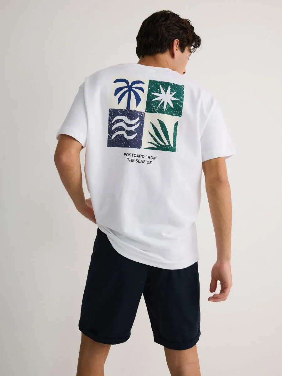 Tričko relaxed fit s potiskem