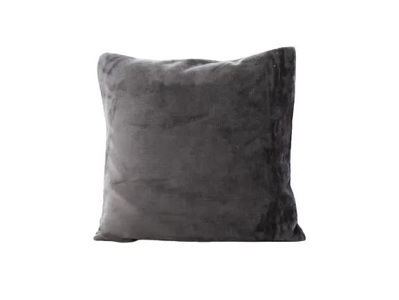 Polštářek Miláček antracit 38x38 cm