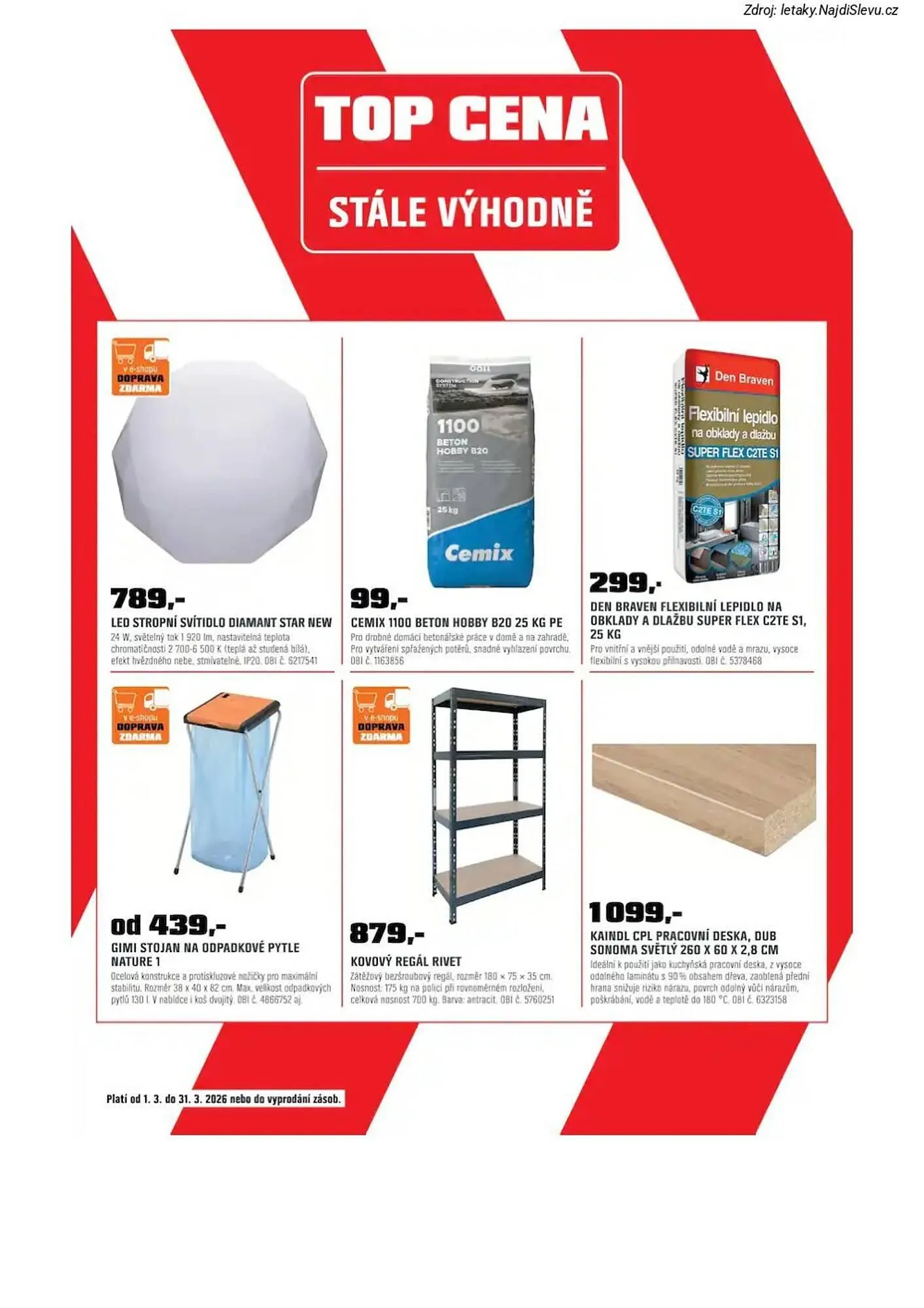 OBI leták - 1. března 31. března 2026 - Page 22