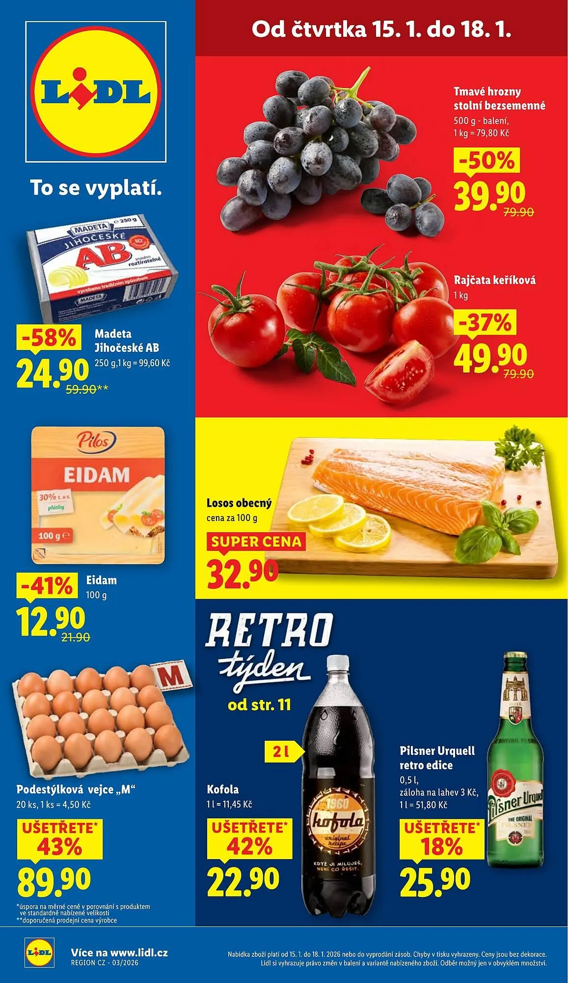 Lidl leták - 15. ledna 18. ledna 2026 - Page 1
