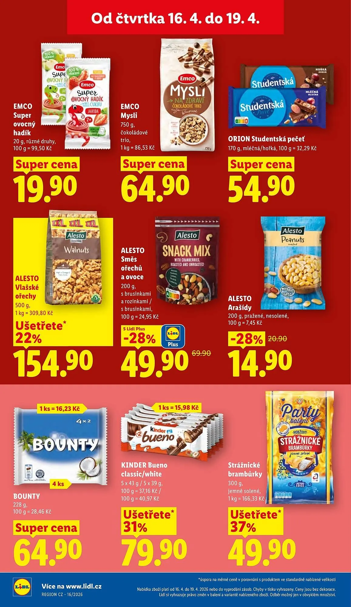 Lidl leták - 16. dubna 19. dubna 2026 - Page 22