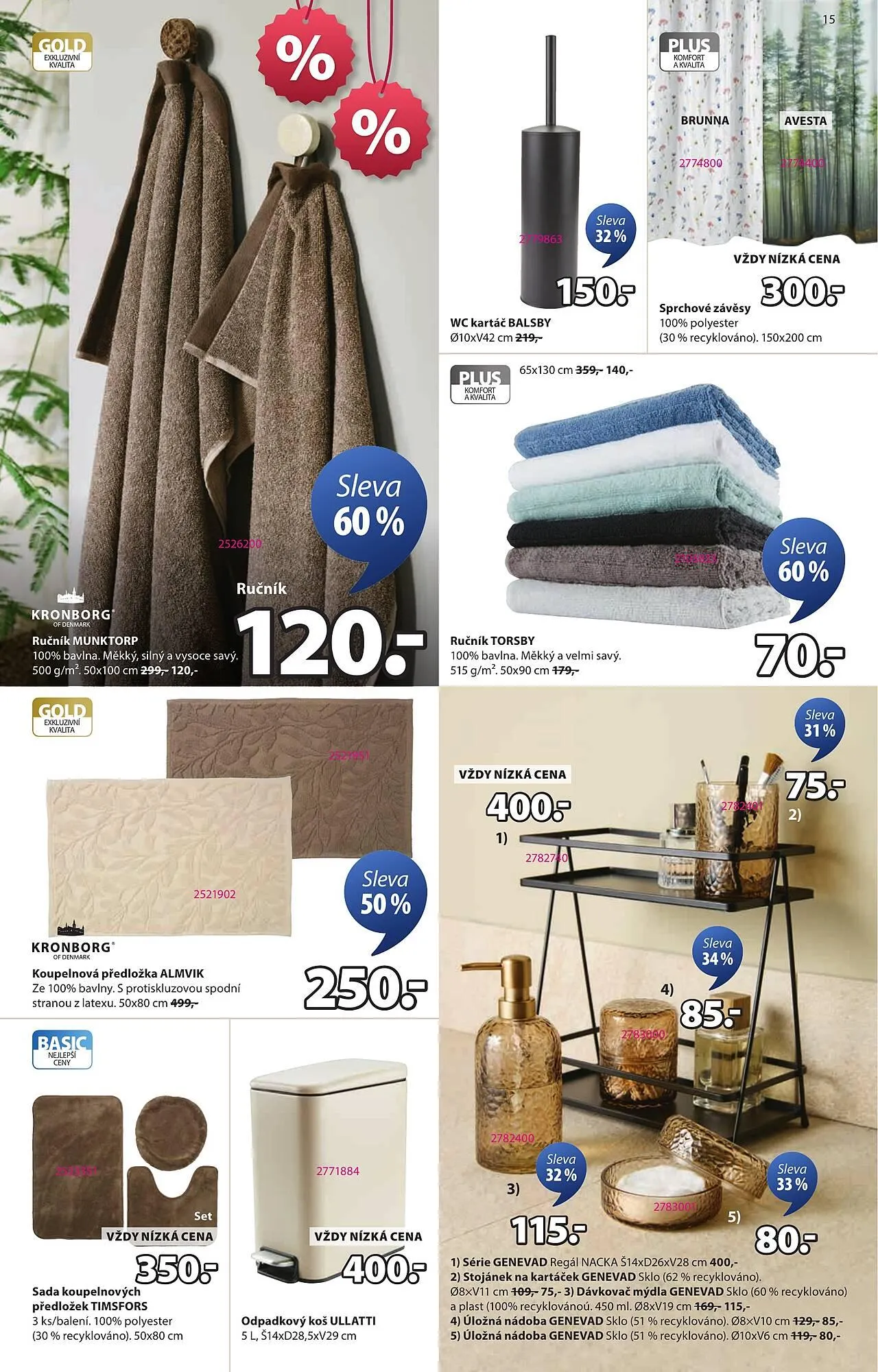 JYSK leták - 31. prosince 3. února 2026 - Page 15