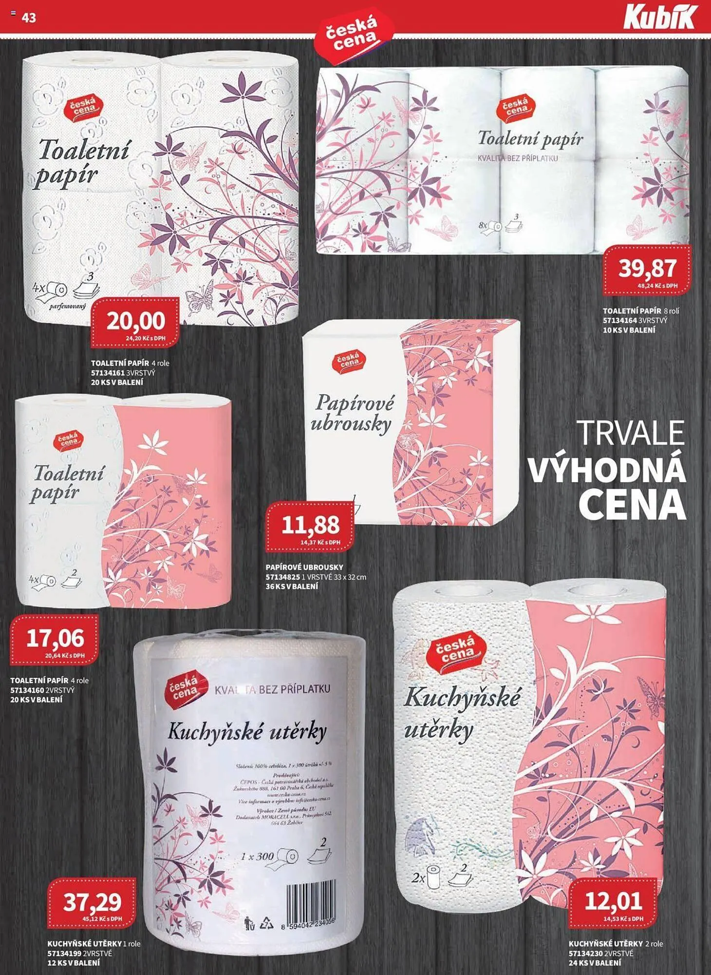 Kubík potraviny leták - 1. června 30. června 2024 - Page 43