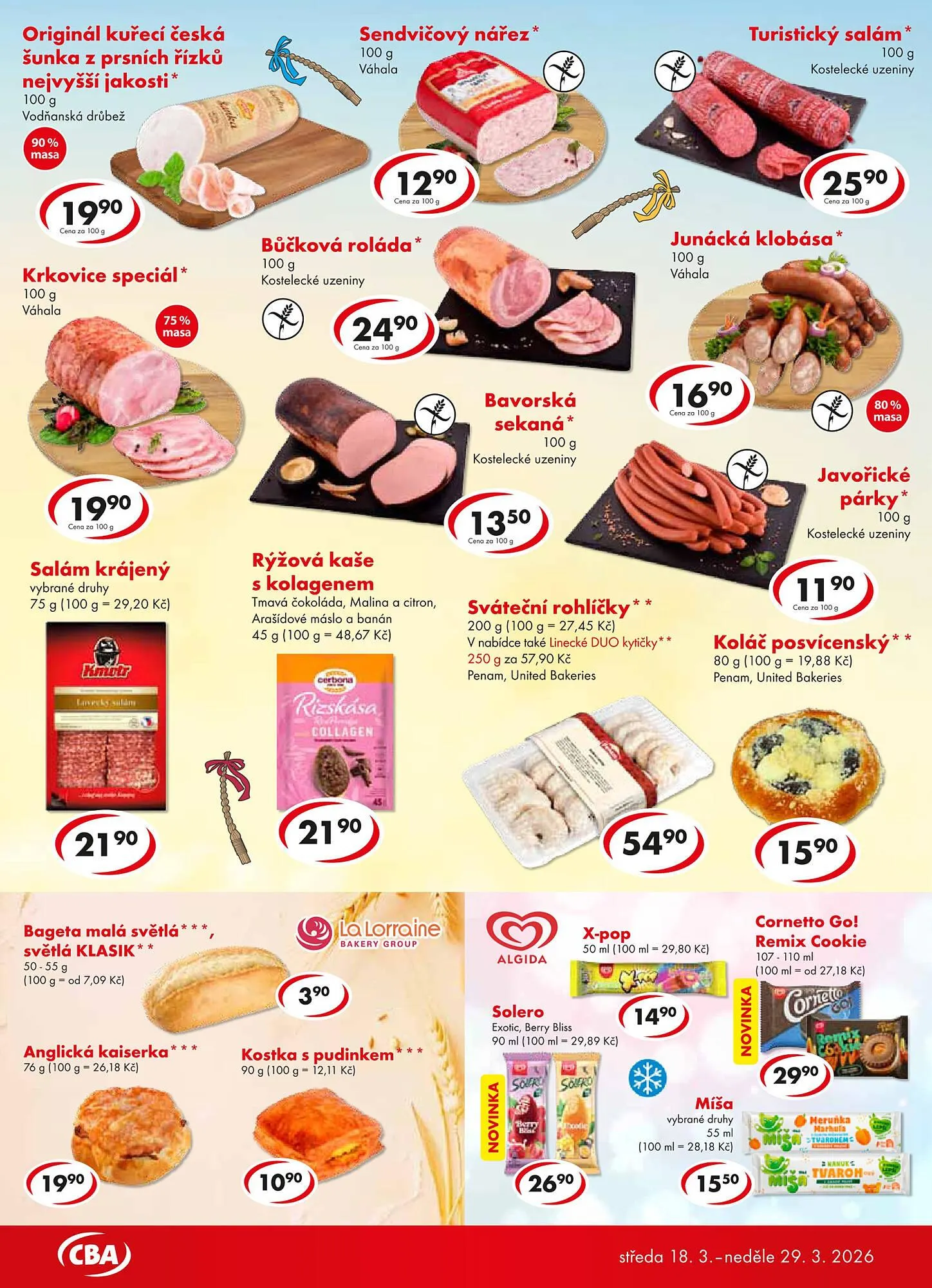 CBA leták - 18. března 29. března 2026 - Page 3
