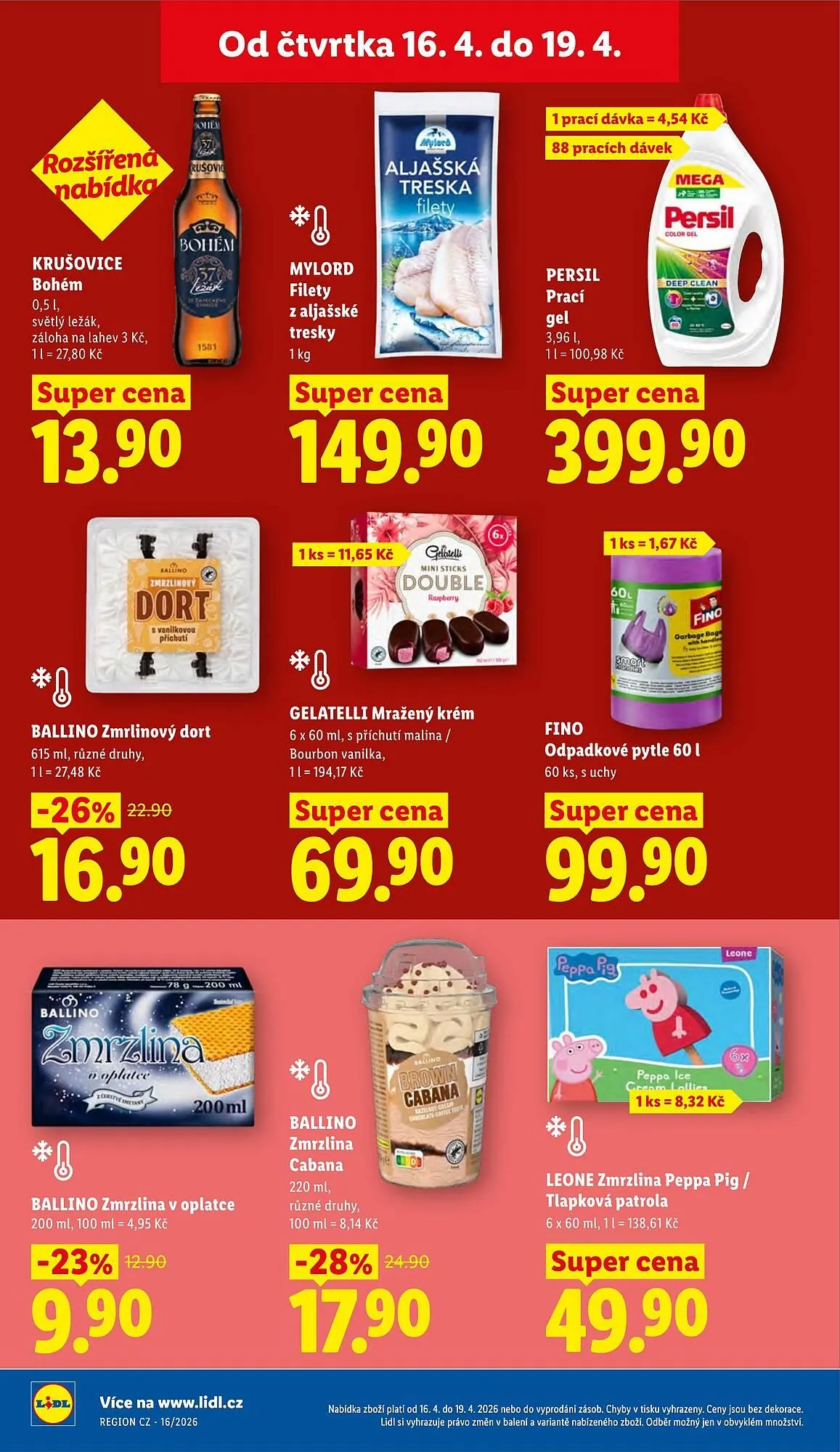 Lidl leták - 16. dubna 19. dubna 2026 - Page 20
