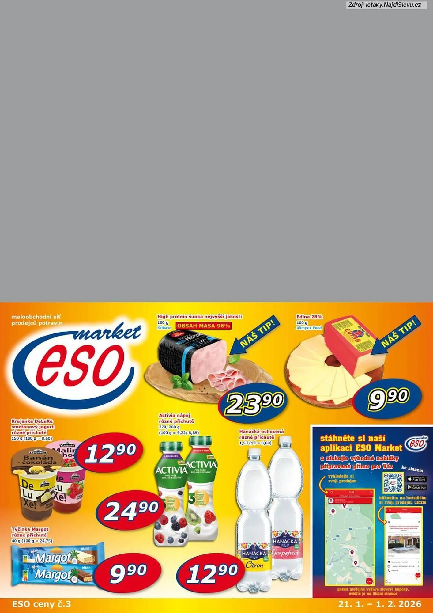 ESO MARKET leták - 1