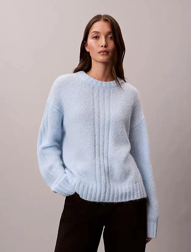 Brushed Blend Pullover Jumper