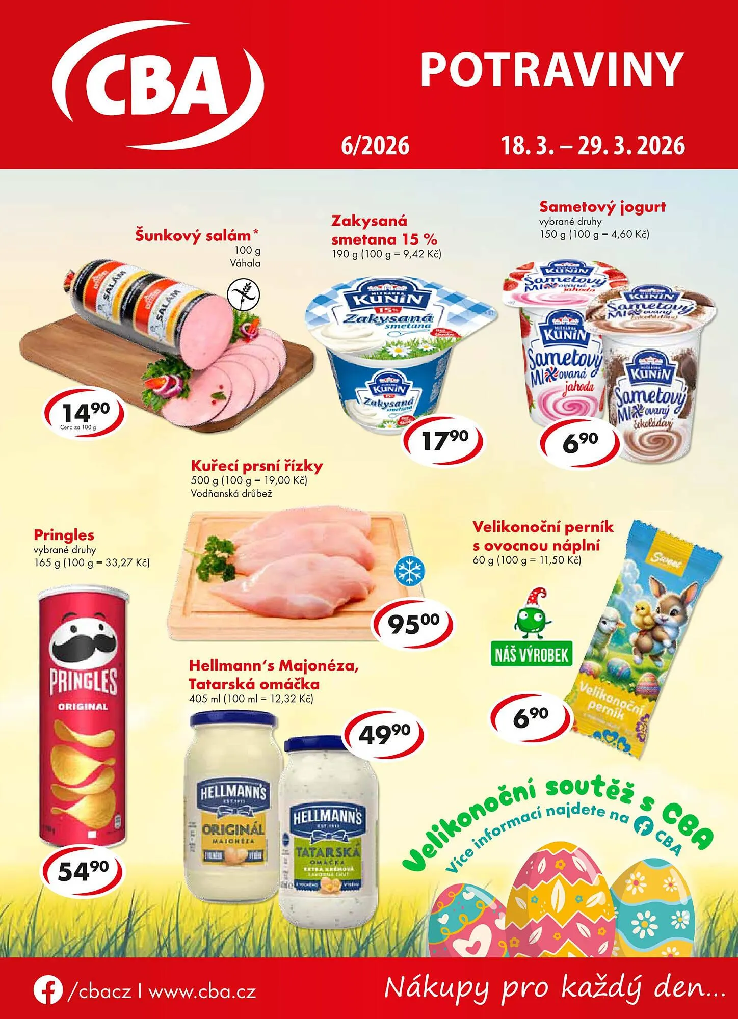 CBA leták - 18. března 29. března 2026 - Page 1