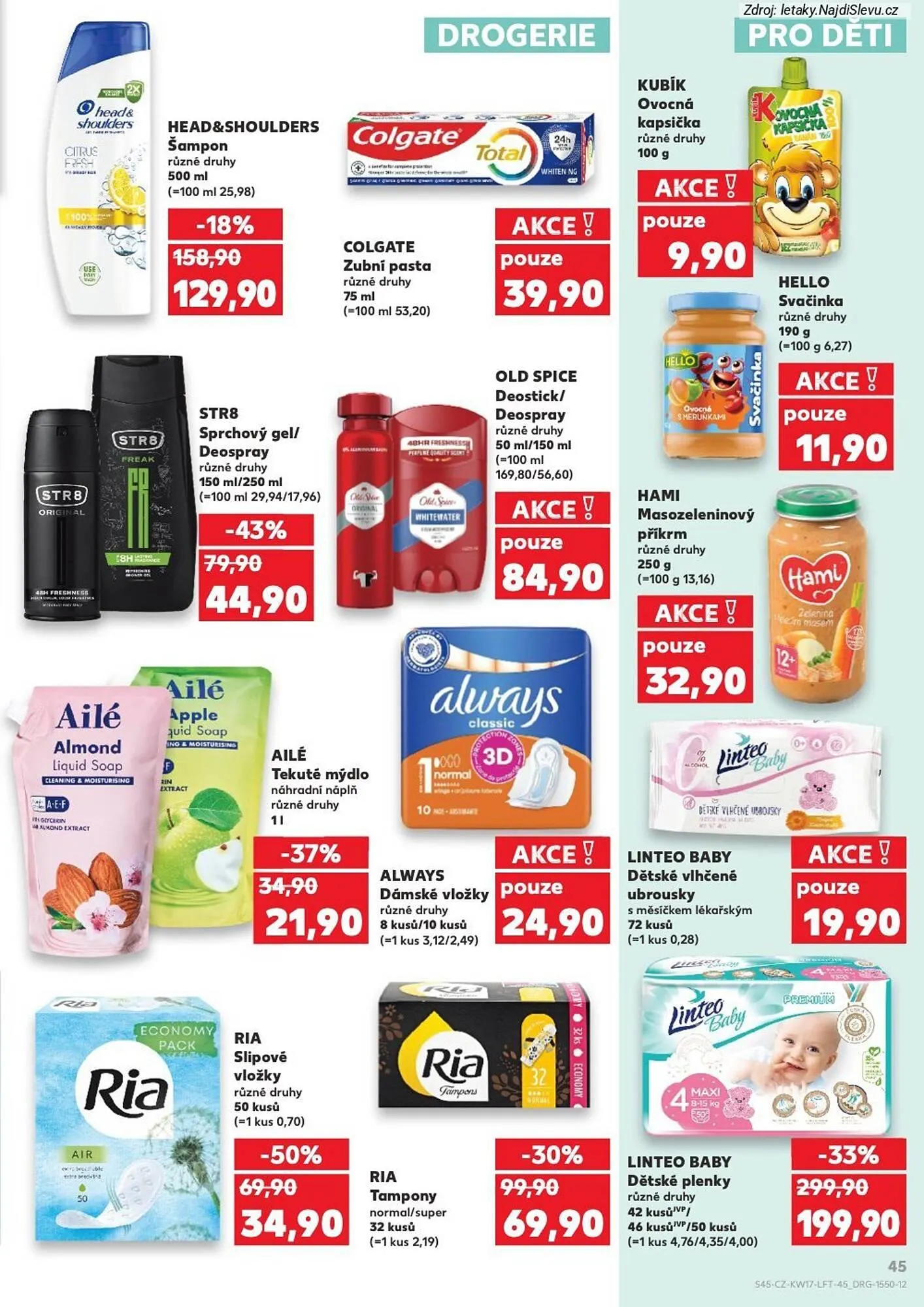 Kaufland leták - 22. dubna 28. dubna 2026 - Page 45