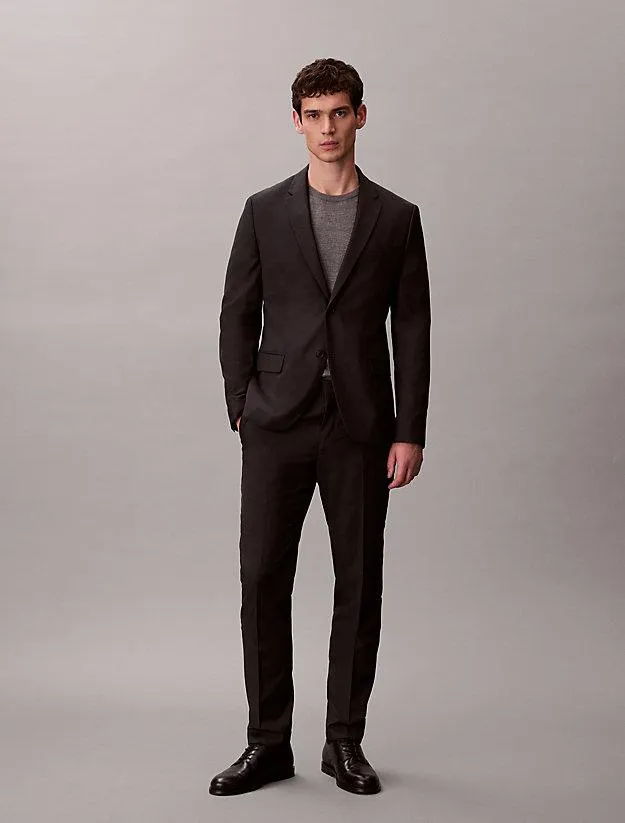 Micro Dot Slim Trousers