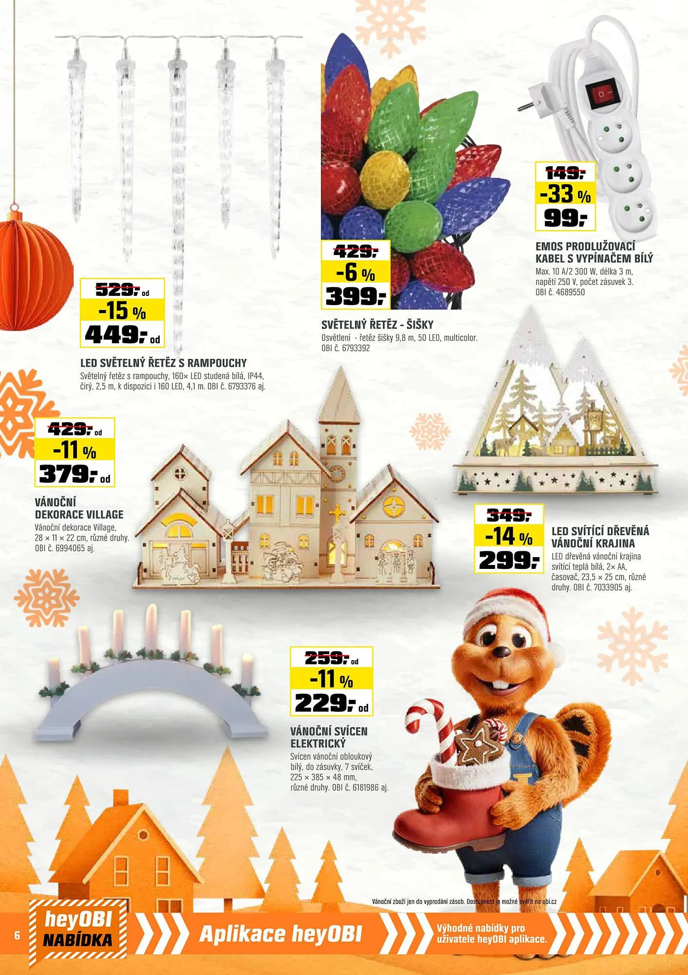OBI leták - 1. prosince 31. prosince 2025 - Page 6