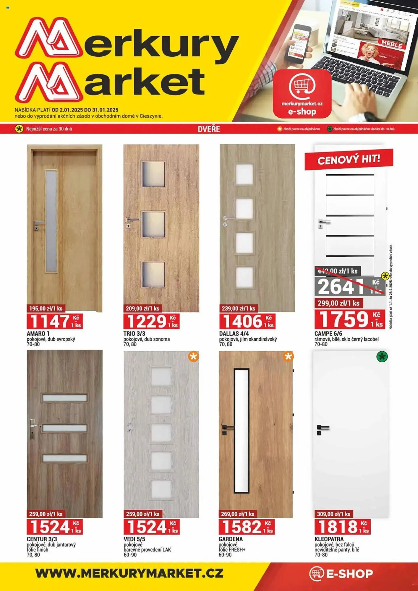 Merkury Market leták - 1