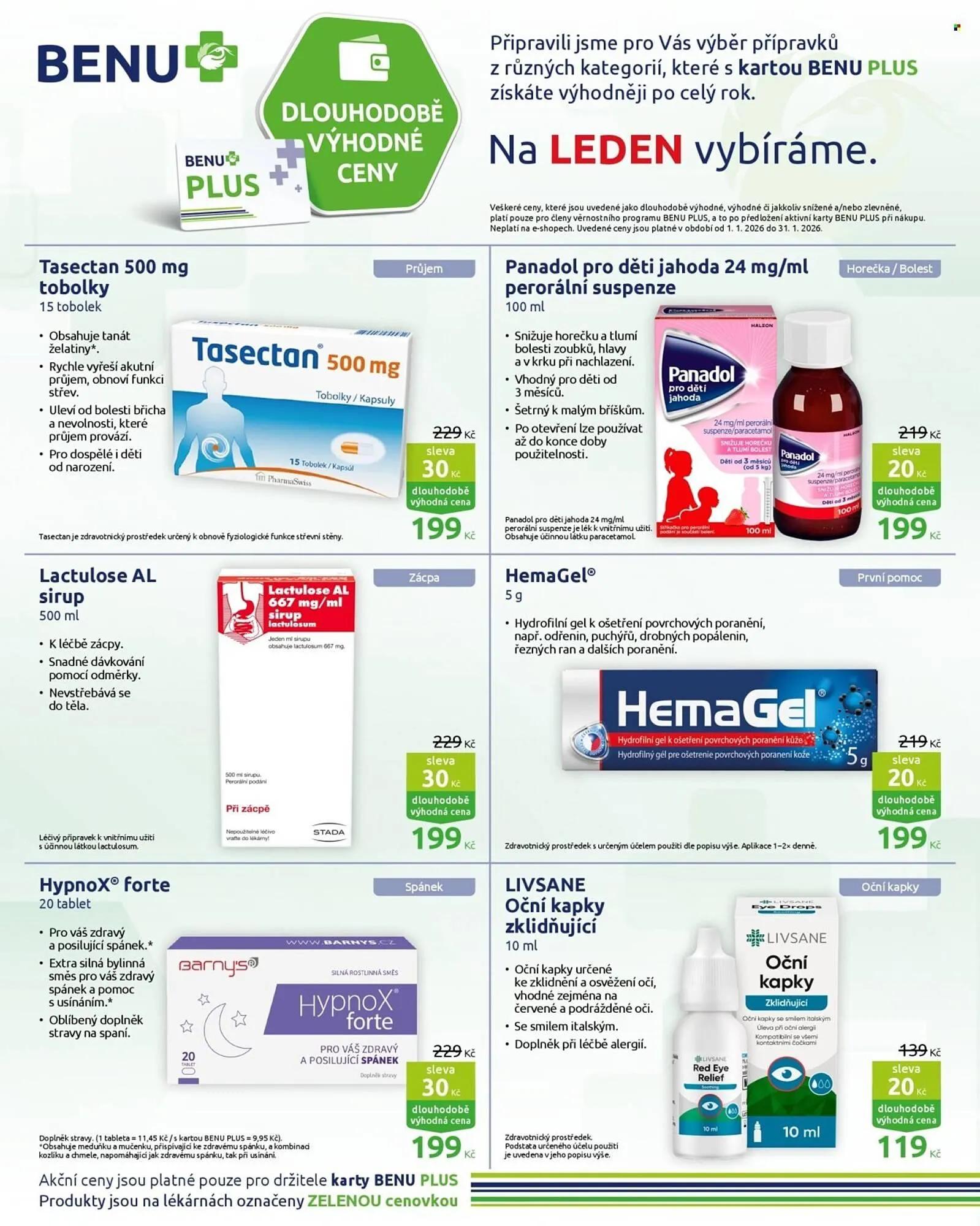 Benu leták - 1. ledna 31. ledna 2026 - Page 1