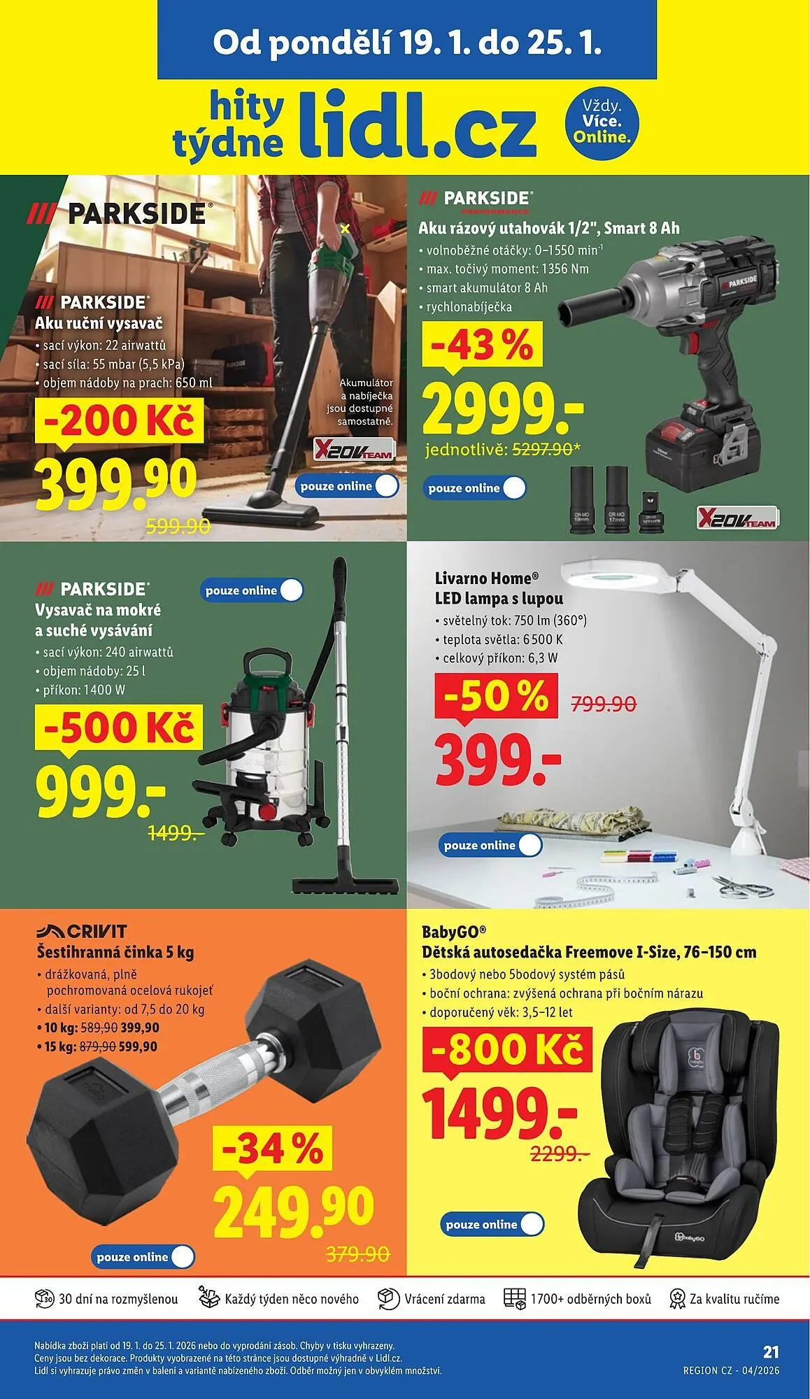 Lidl leták - 19. ledna 25. ledna 2026 - Page 1