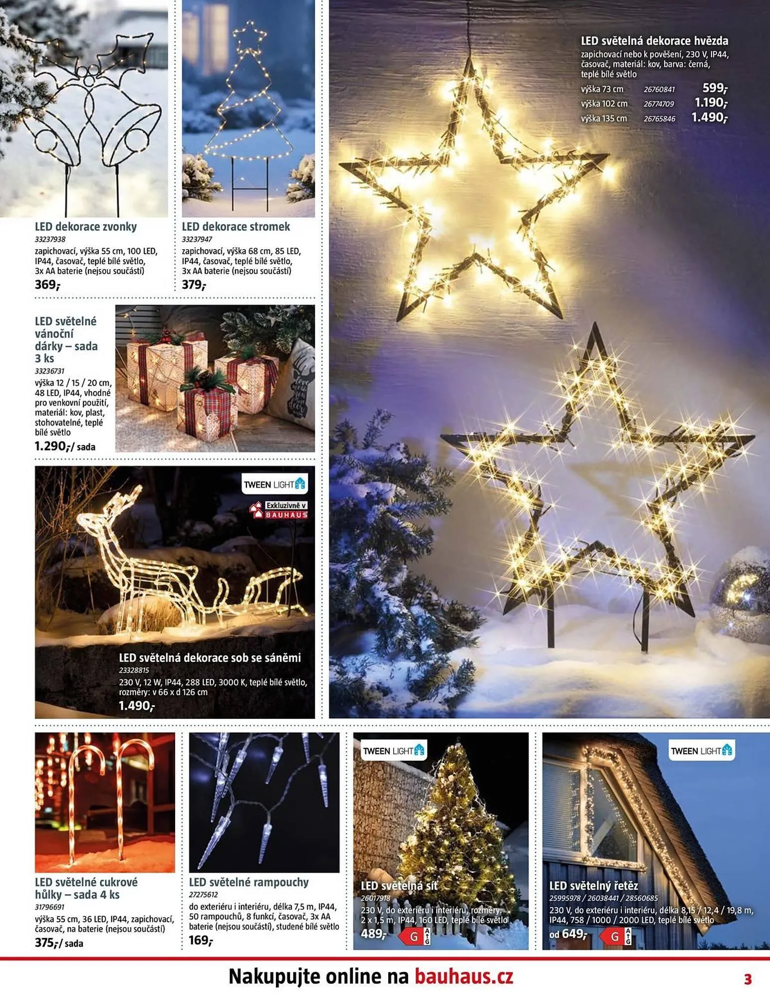 Bauhaus leták - 31. října 4. prosince 2025 - Page 3