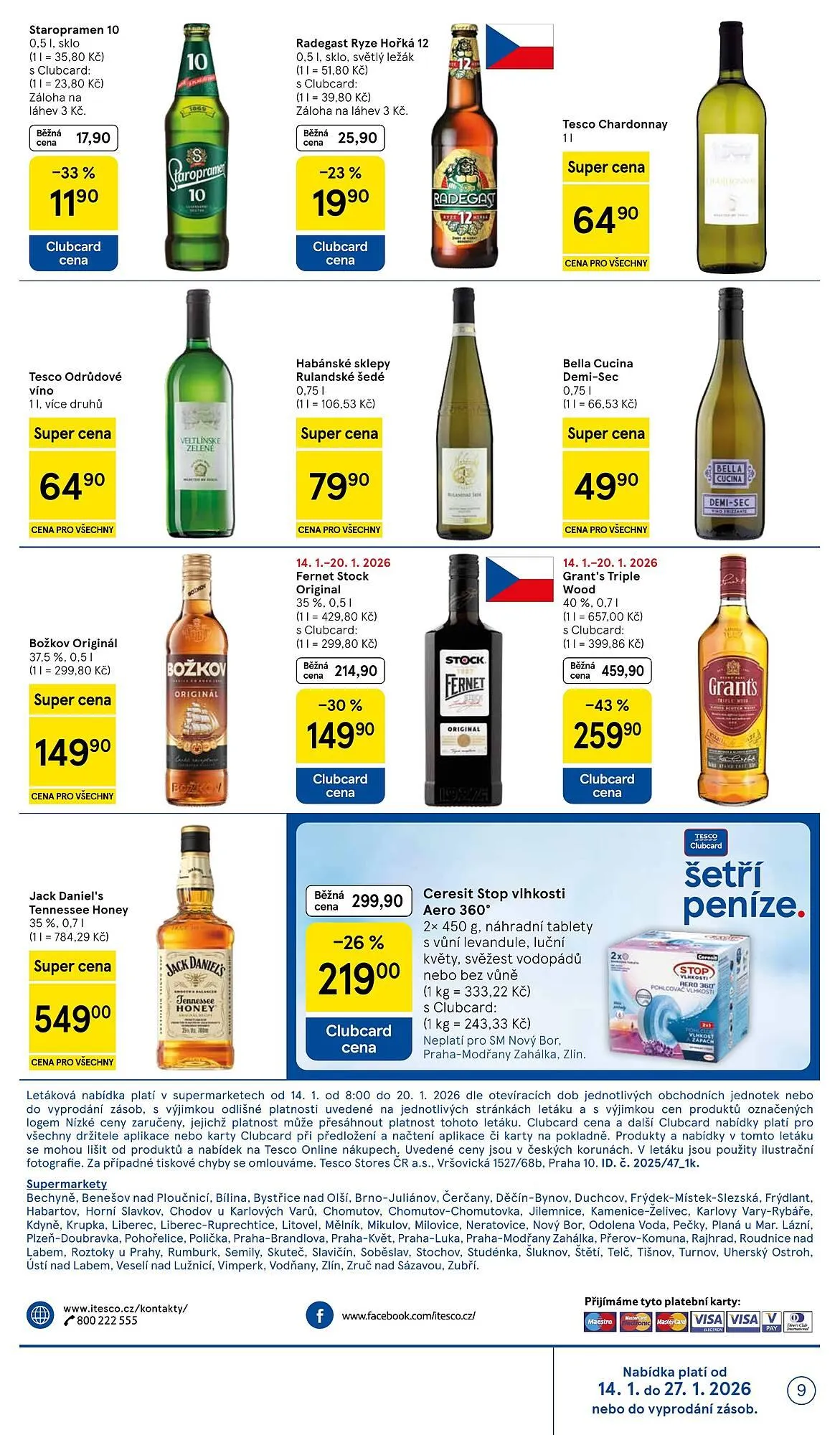 Tesco leták - 14. ledna 20. ledna 2026 - Page 9