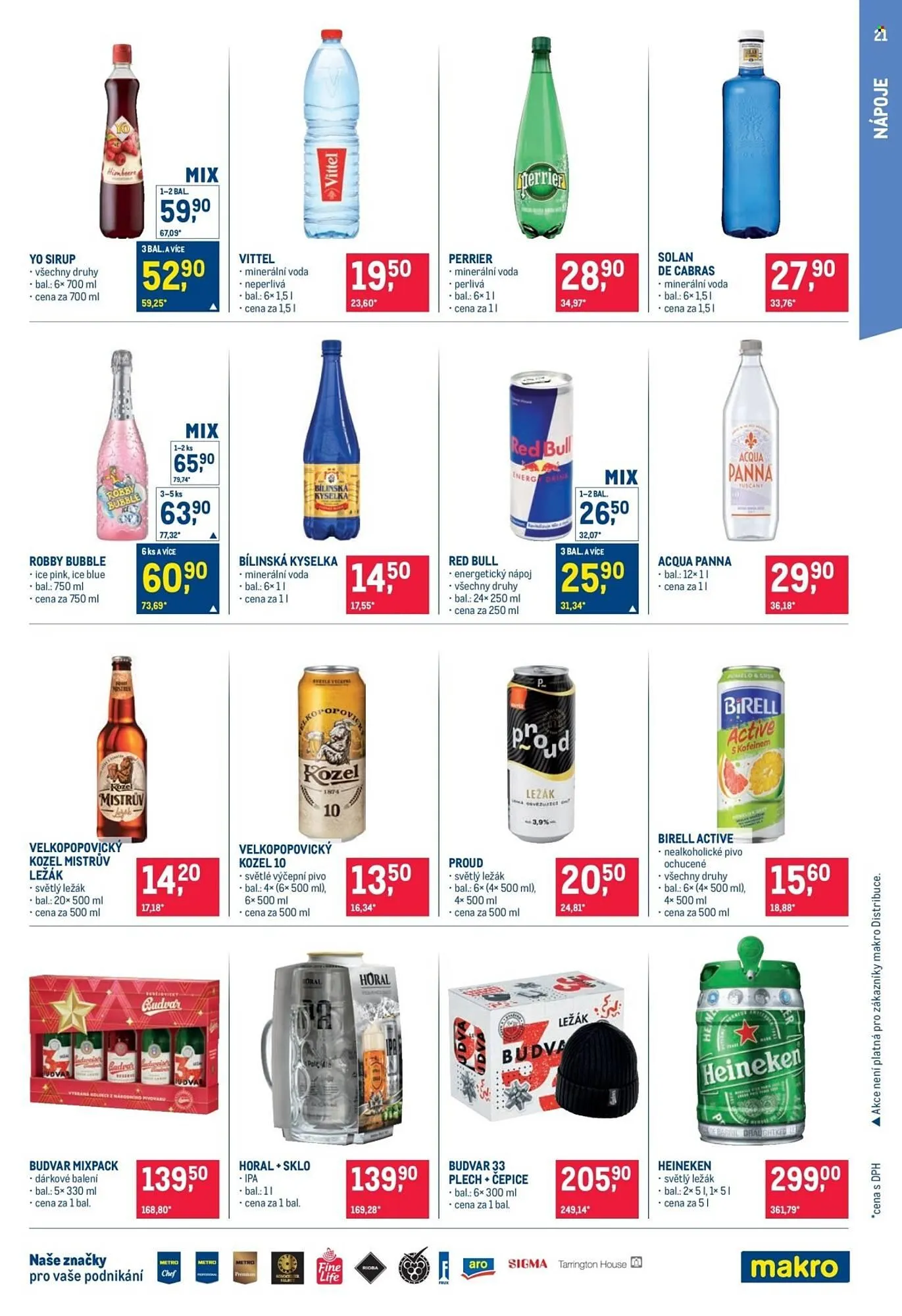 Makro leták - 3. prosince 16. prosince 2025 - Page 21