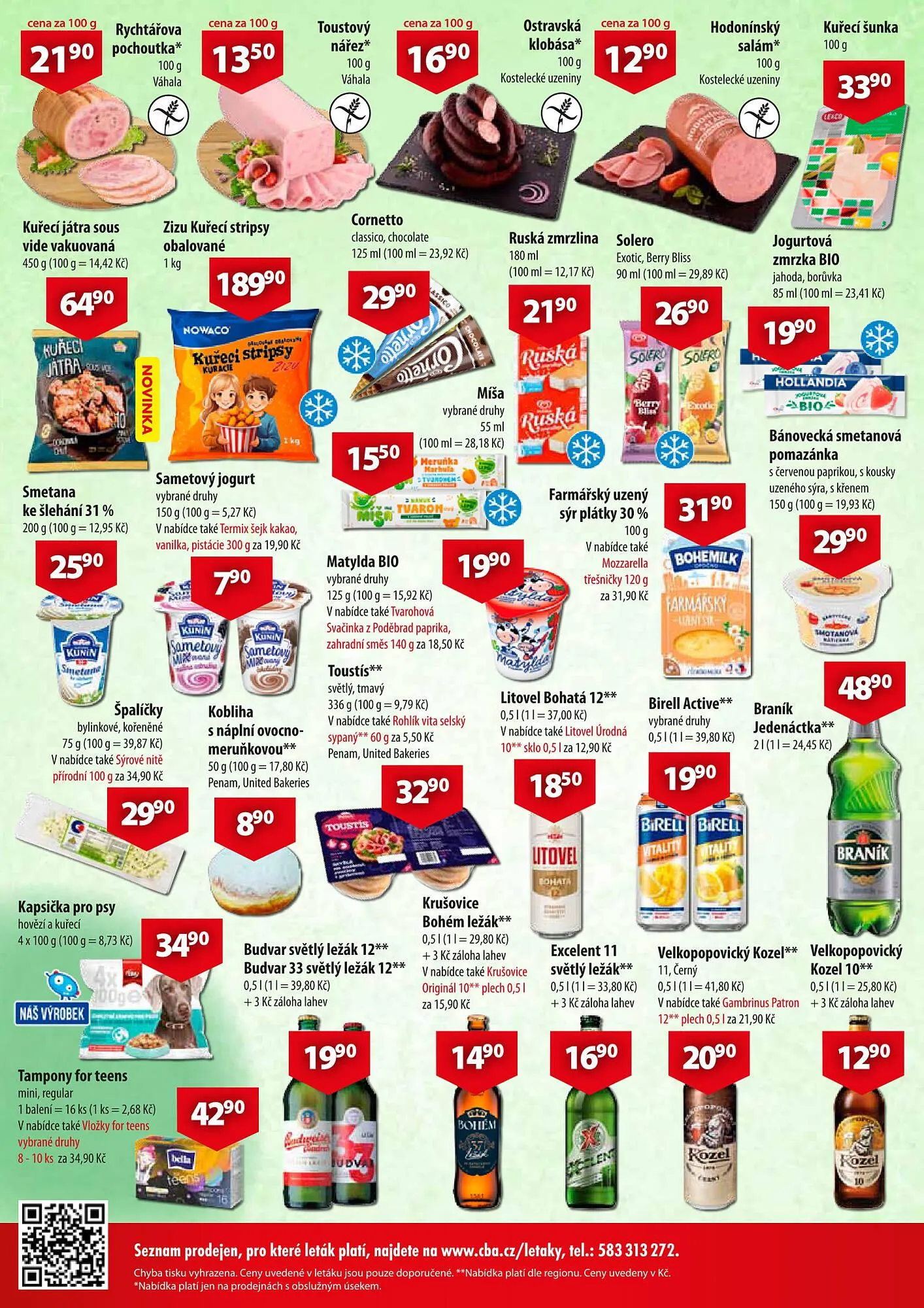 CBA leták - 15. dubna 26. dubna 2026 - Page 2