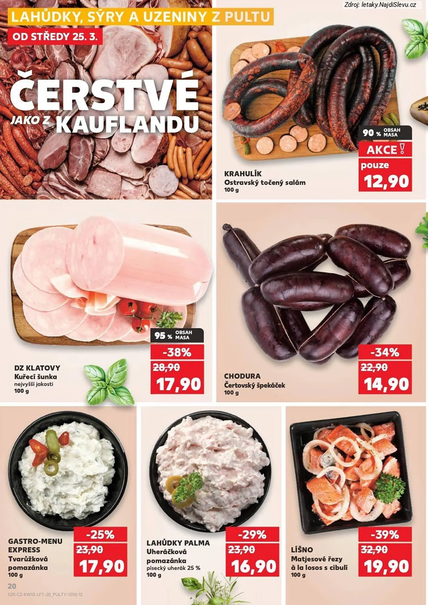 Kaufland leták - 25. března 31. března 2026 - Page 20