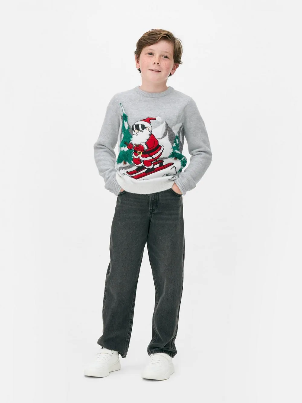 7–15 let | Vánoční svetr se Santou