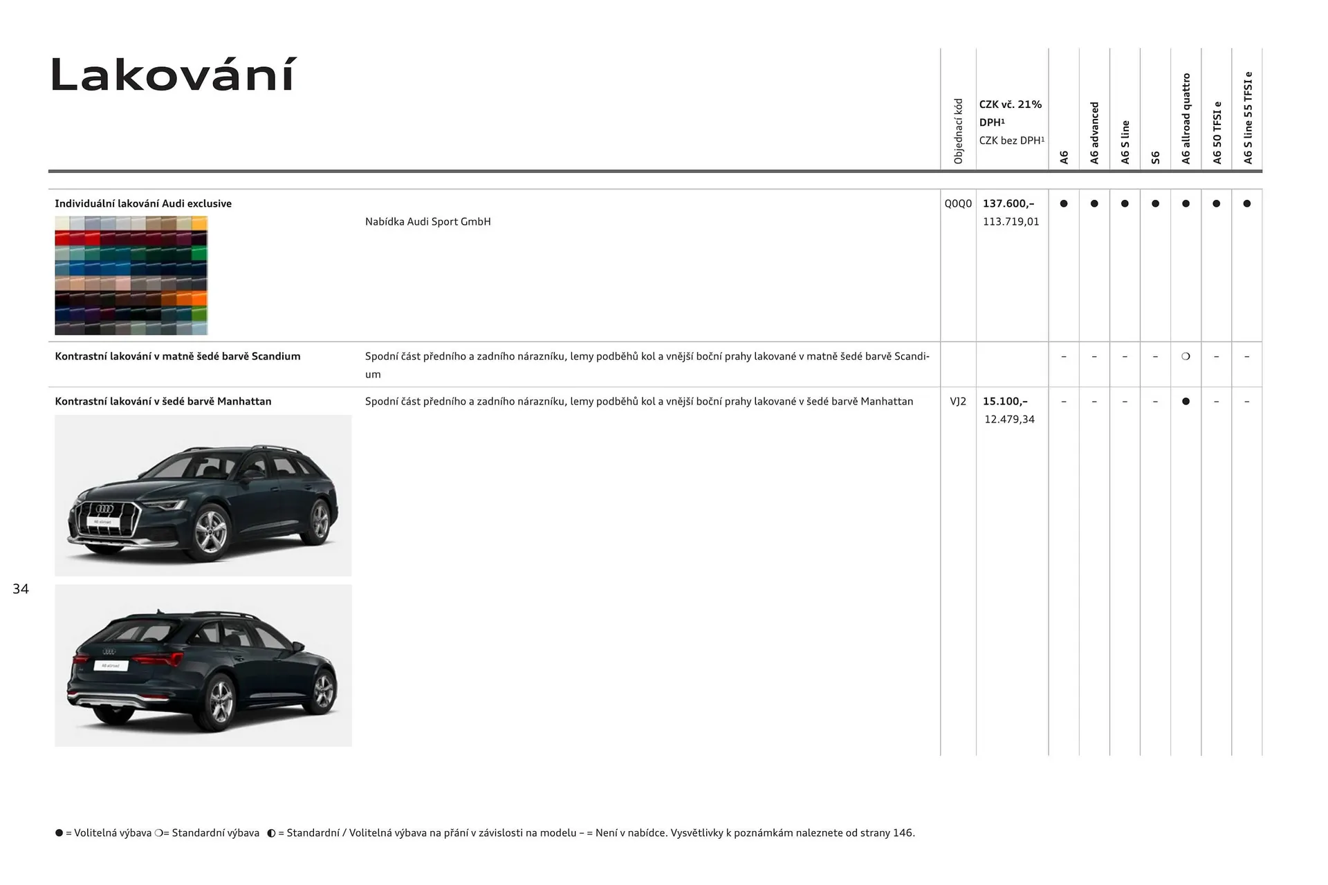 Audi A6 leták - 6. srpna 31. ledna 2025 - Page 34