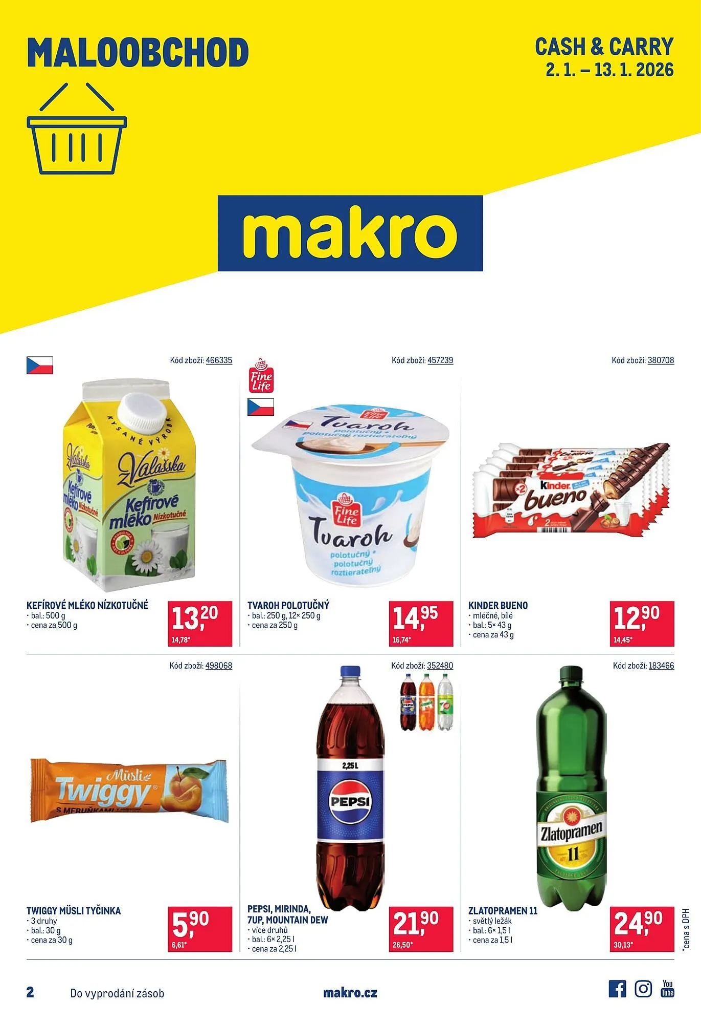 Makro leták - 2. ledna 13. ledna 2026 - Page 1