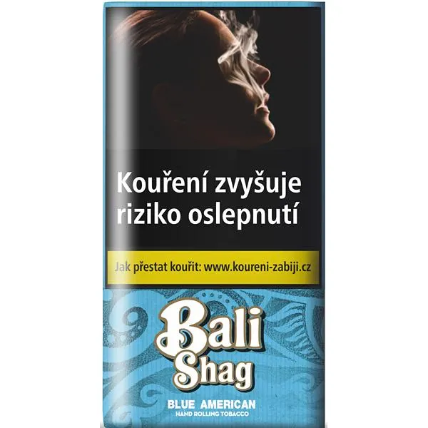 Tabák cigaretový Bali Shag Blue American 30g