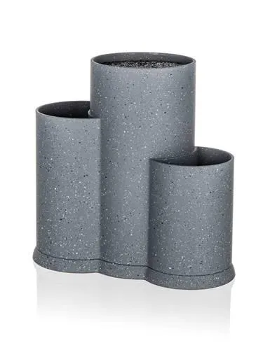 BANQUET Stojan na nože 3v1 GRANITE Grey