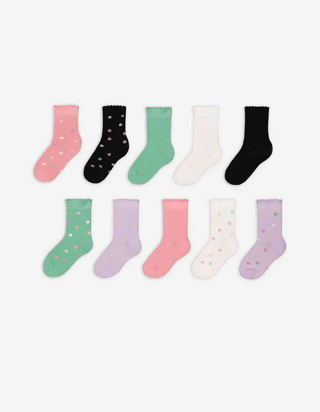 Ponožky - 10 ks v balení