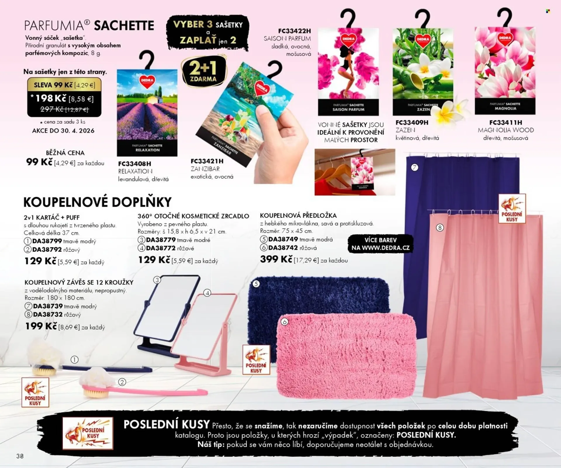 Dedra leták - 20. března 30. dubna 2026 - Page 38