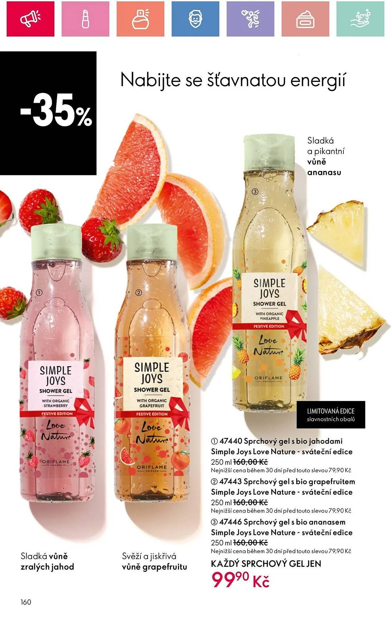 Oriflame leták - 29. prosince 12. ledna 2025 - Page 160