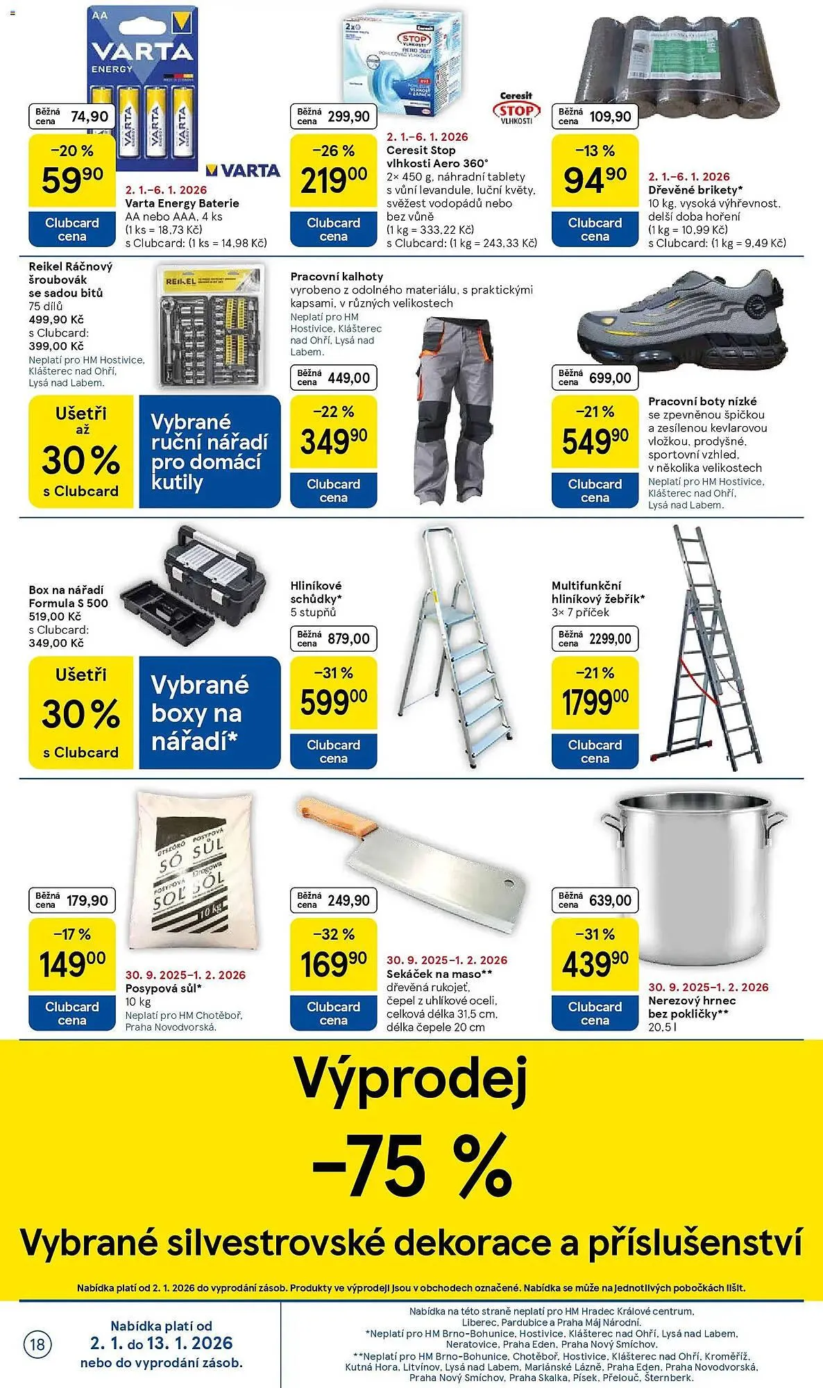 Tesco leták - 2. ledna 6. ledna 2026 - Page 18