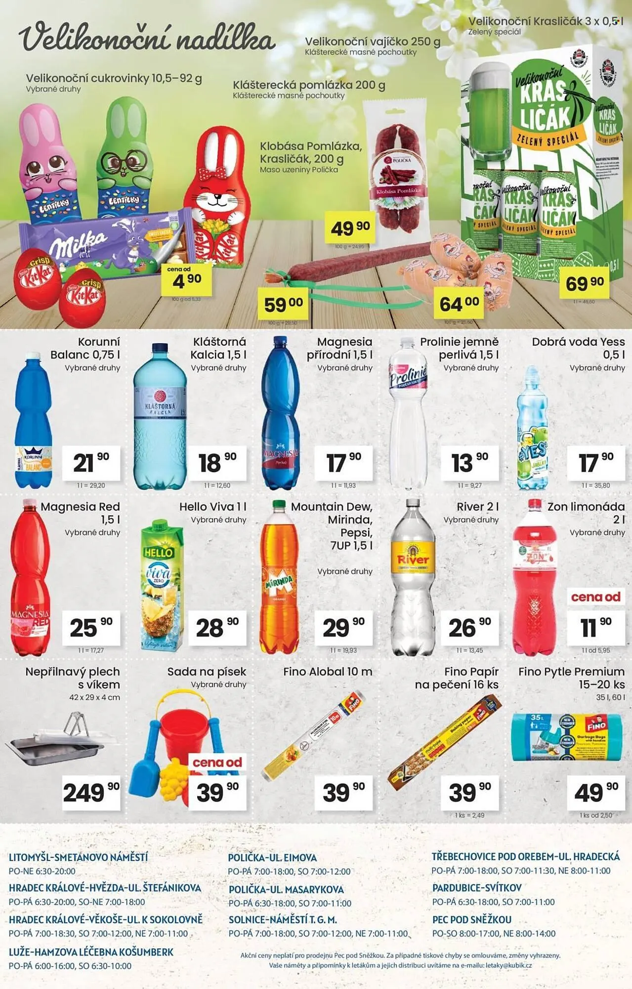 Kubík potraviny leták - 31. března 6. dubna 2026 - Page 4