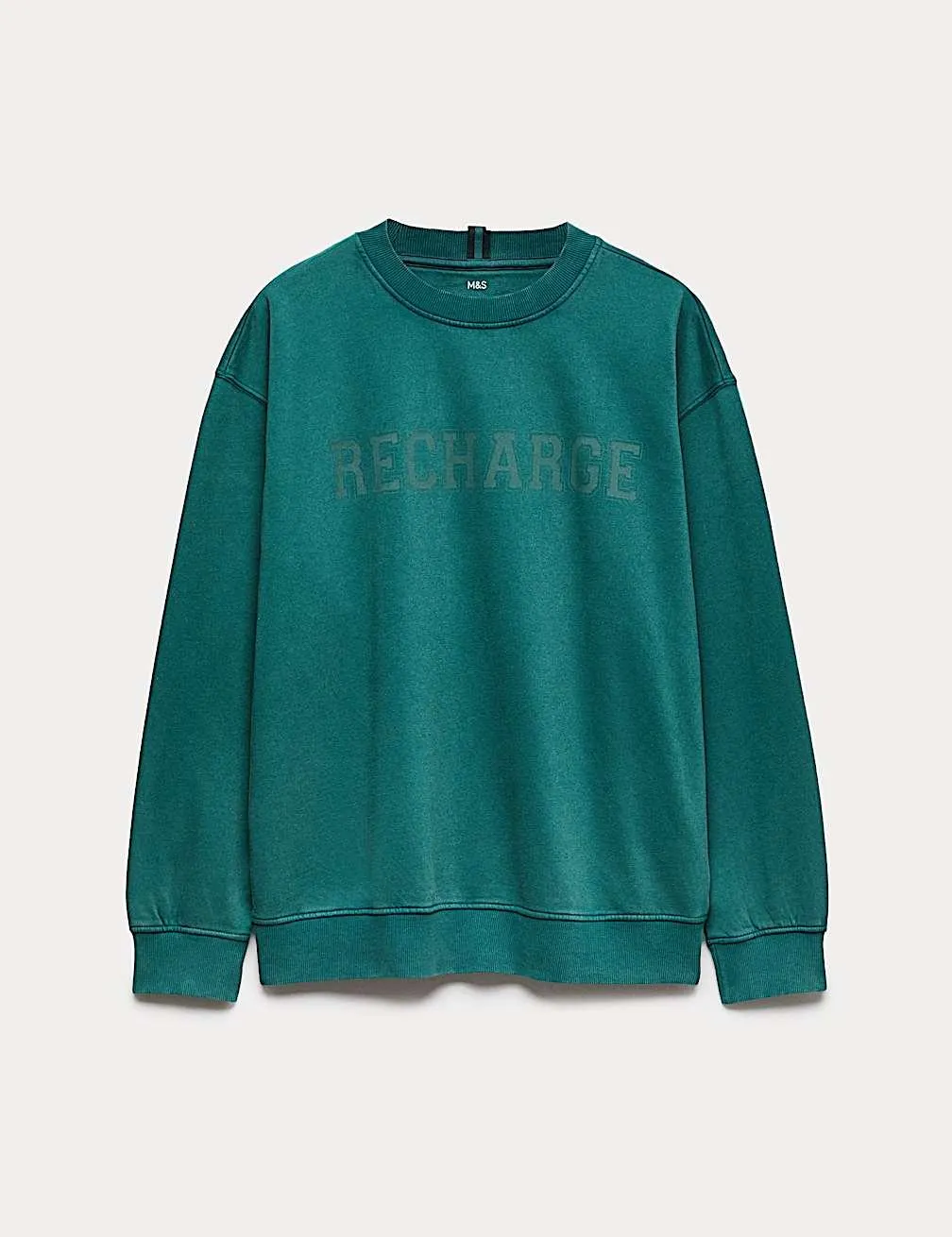 Pyžamový top s potiskem, s vysokým podílem bavlny