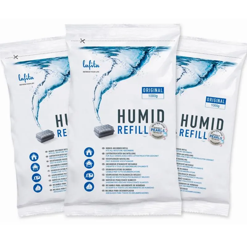 Náplň do pohlcovače vlhkosti Lafita Pearls 3x 1000g