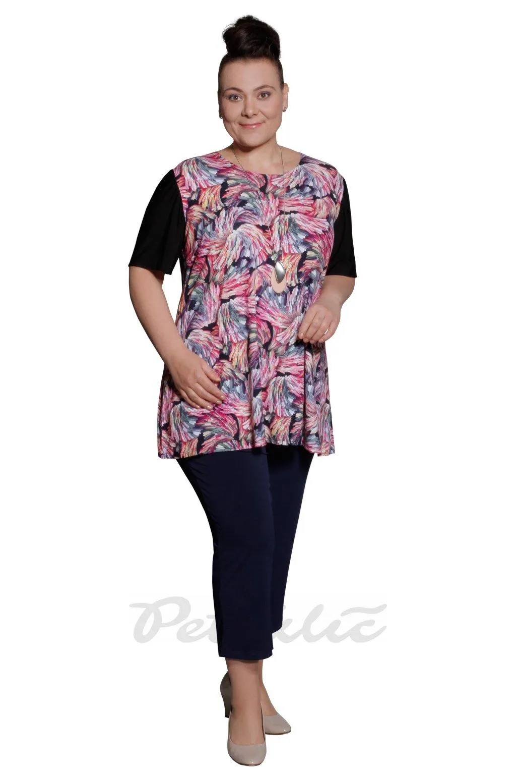 LENKA II. rovné letní kalhoty - 3 délky