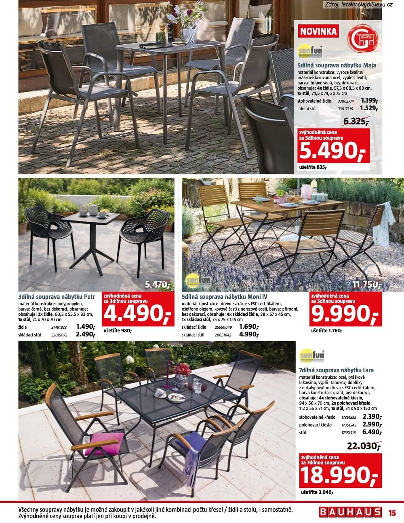 Bauhaus leták - 6. března 1. dubna 2026 - Page 15