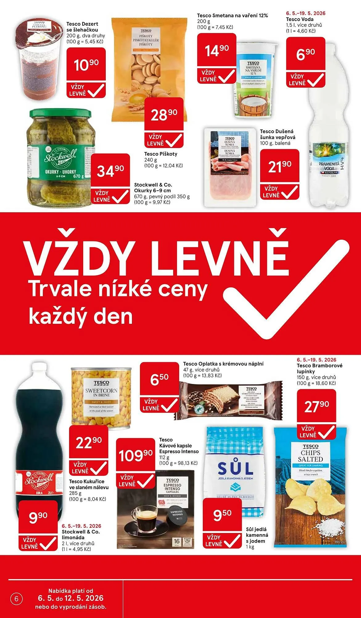 Tesco leták - 6. května 12. května 2026 - Page 6